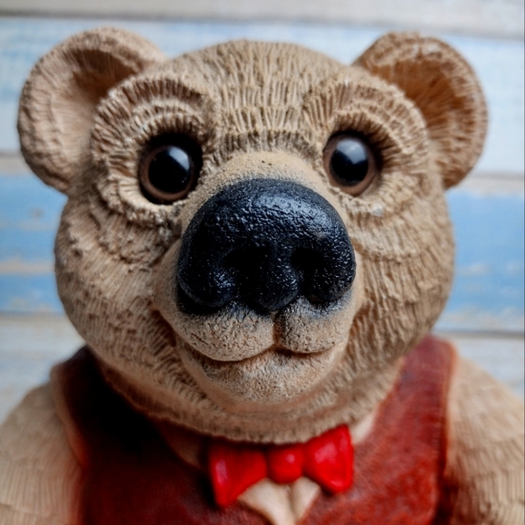 Bank Makers Of America Bear Bank 8" - Picture 2 of 15